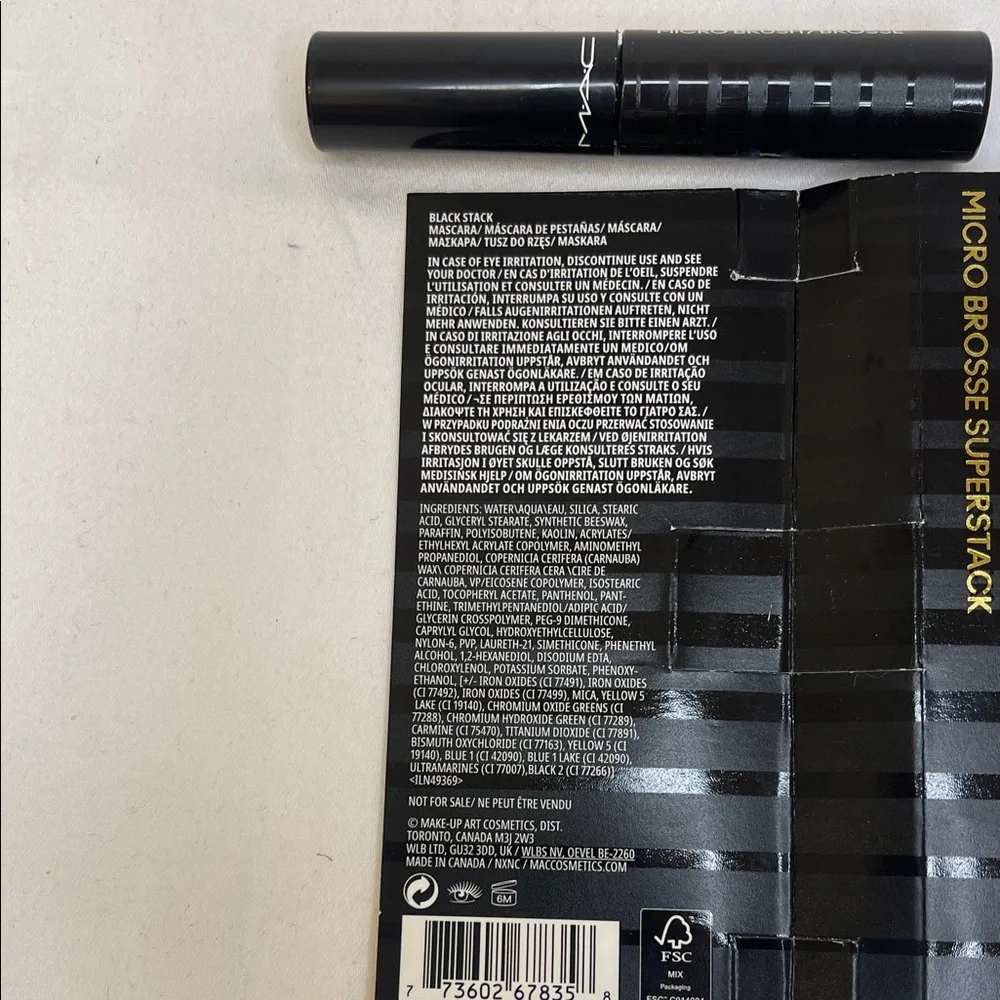 MAC Cosmetics Superstack Mascara Mini - Black